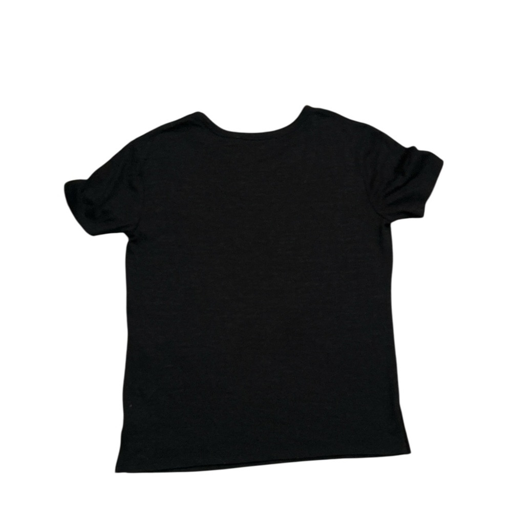 Aritzia Wilfred Free Asset Crewneck Cotton Basic Black Short Sleeve Tee T Shirt - Picture 5 of 6